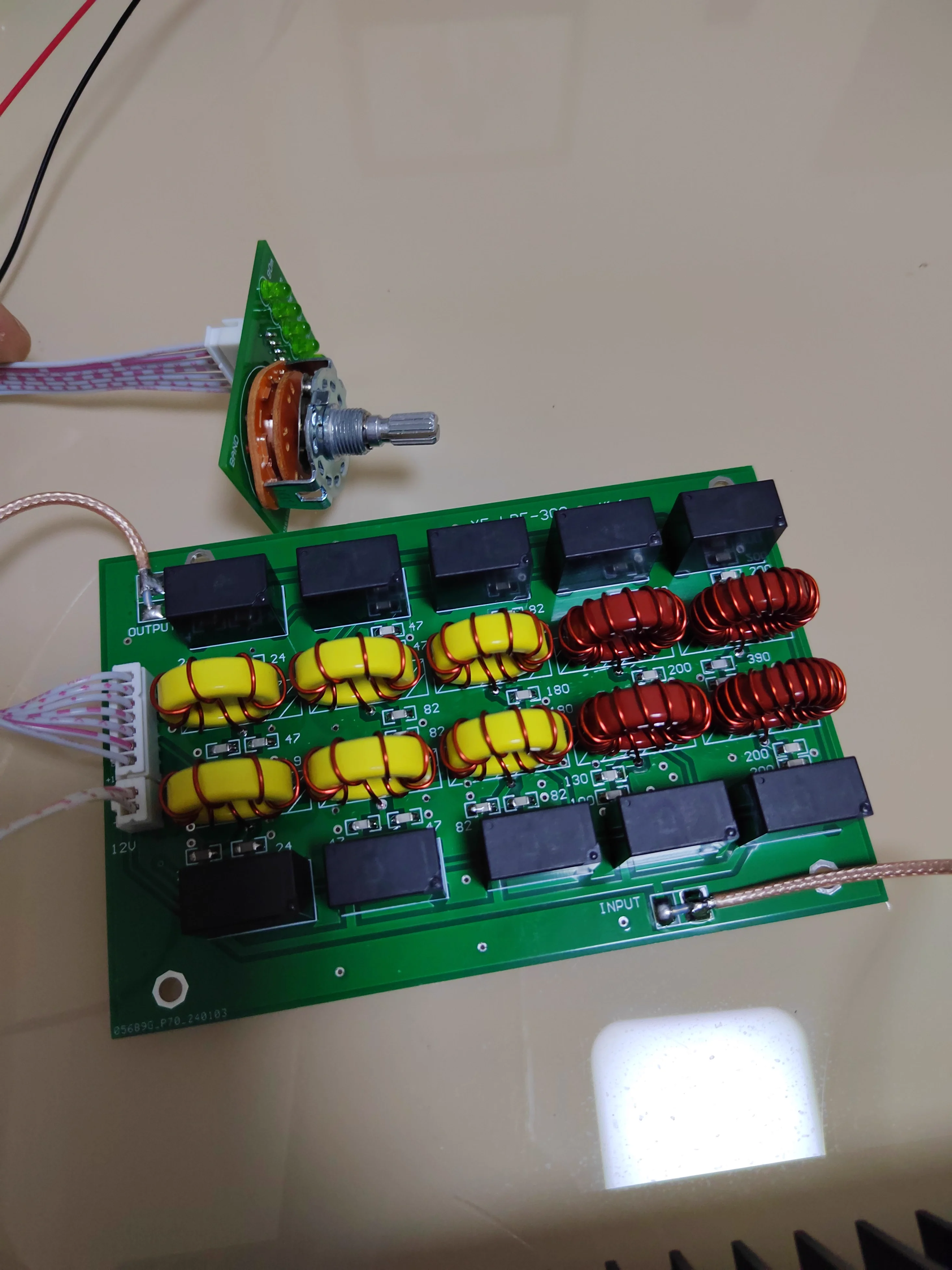 Krátké vlny HF  nízko míjet filtr LPF pro krátké vlny energie zesilovače transceivery