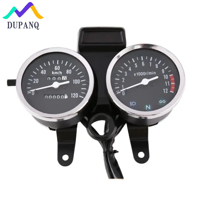 DUPANQ Motorcycle Speedometer Tachometer ABS Plastic For Suzuki GN125 GN 125 Instrument Assembly