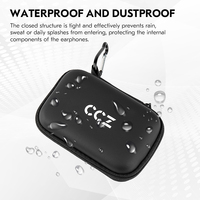 CCZ ZC02 Waterproof and Dustproof Lightweight&Durable, Compact Portable EVA Material Earphone Storage Case