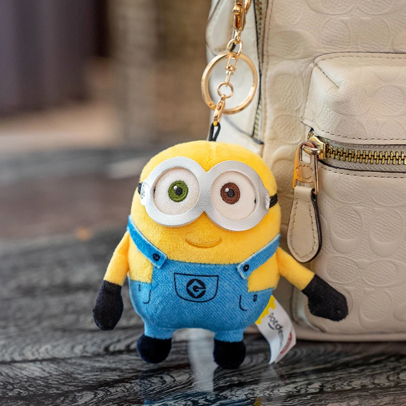 حقير لي أفخم أنيمي التوابع أفخم الدمى الحيوانات المحشوة حقيبة الشنق أفخم سلاسل المفاتيح عيد الميلاد عيد ميلاد التخرج هدايا الأطفال