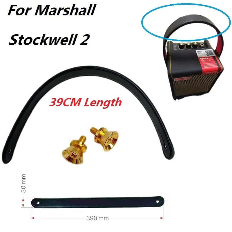 Griffband für Marshall Stockwell 2 Griff Stockwell II Bluetooth-Lautsprecher Ersatzleder Tragegurt 39 cm Ersatzteil