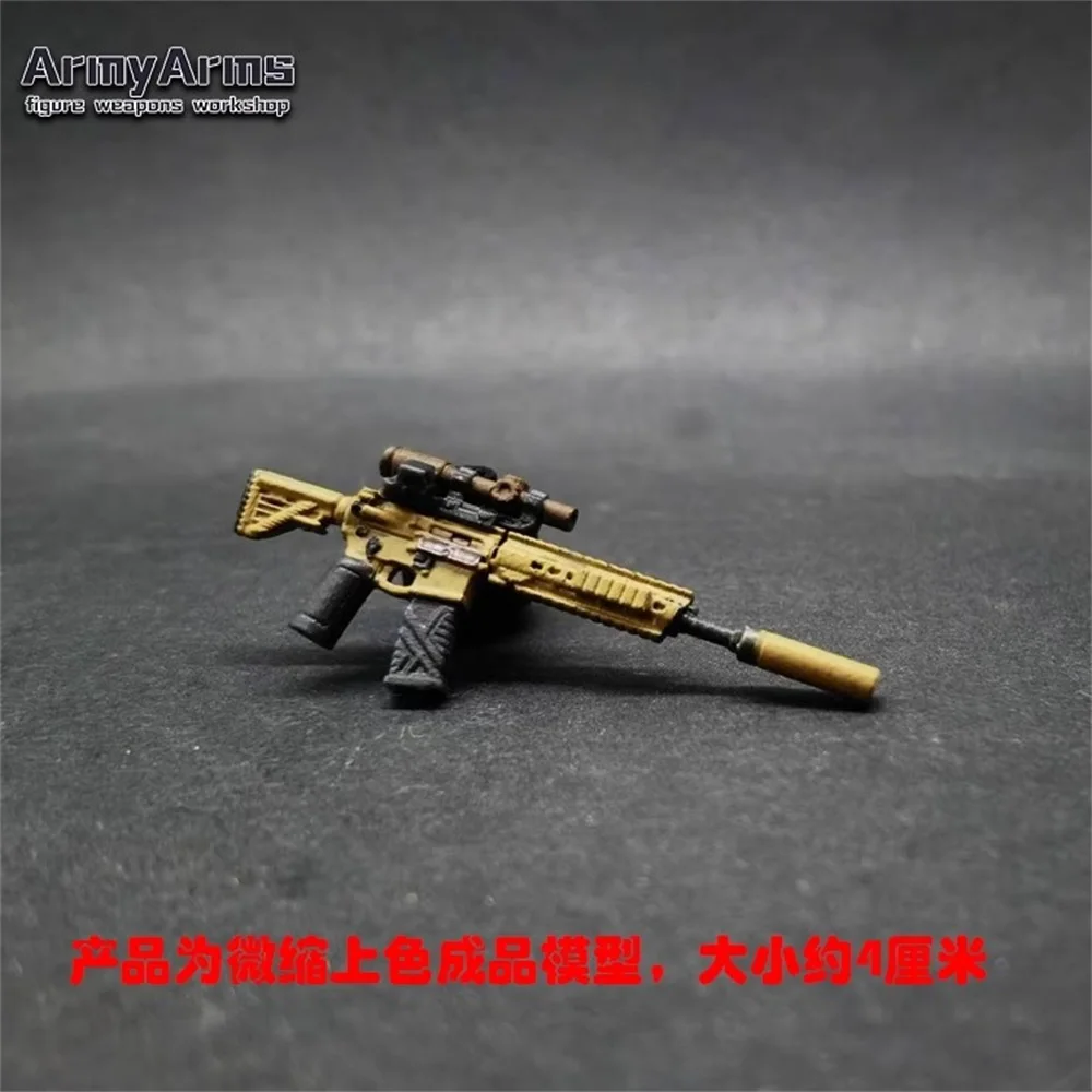 

Миниатюрная фигурка солдата Little ArmyArms, 5 см, серия EX, модель HK416A8, пластиковая, для коллекционных фигурок, в наличии