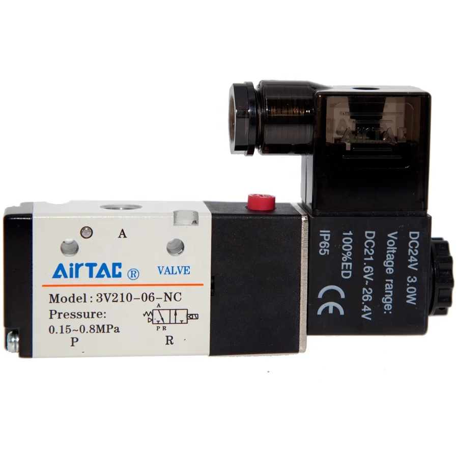2026 Hot Sale In Stock Authentic Electromagnetic Valve for  3V300 Series 3V310-08 3V320-10