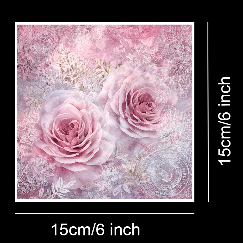 Pack de papier Origami et Scrapbooking de 6 po x 6 po (36 feuilles): motifs artisanaux pour journal, fabrication de cartes et bricolage.