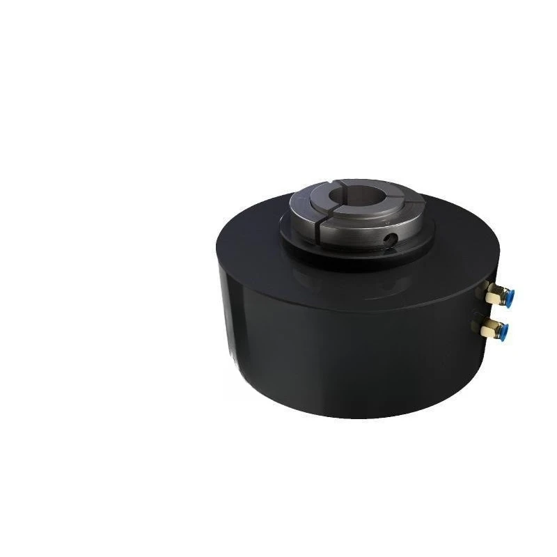 

Push type large hole pneumatic chuck does not rotate