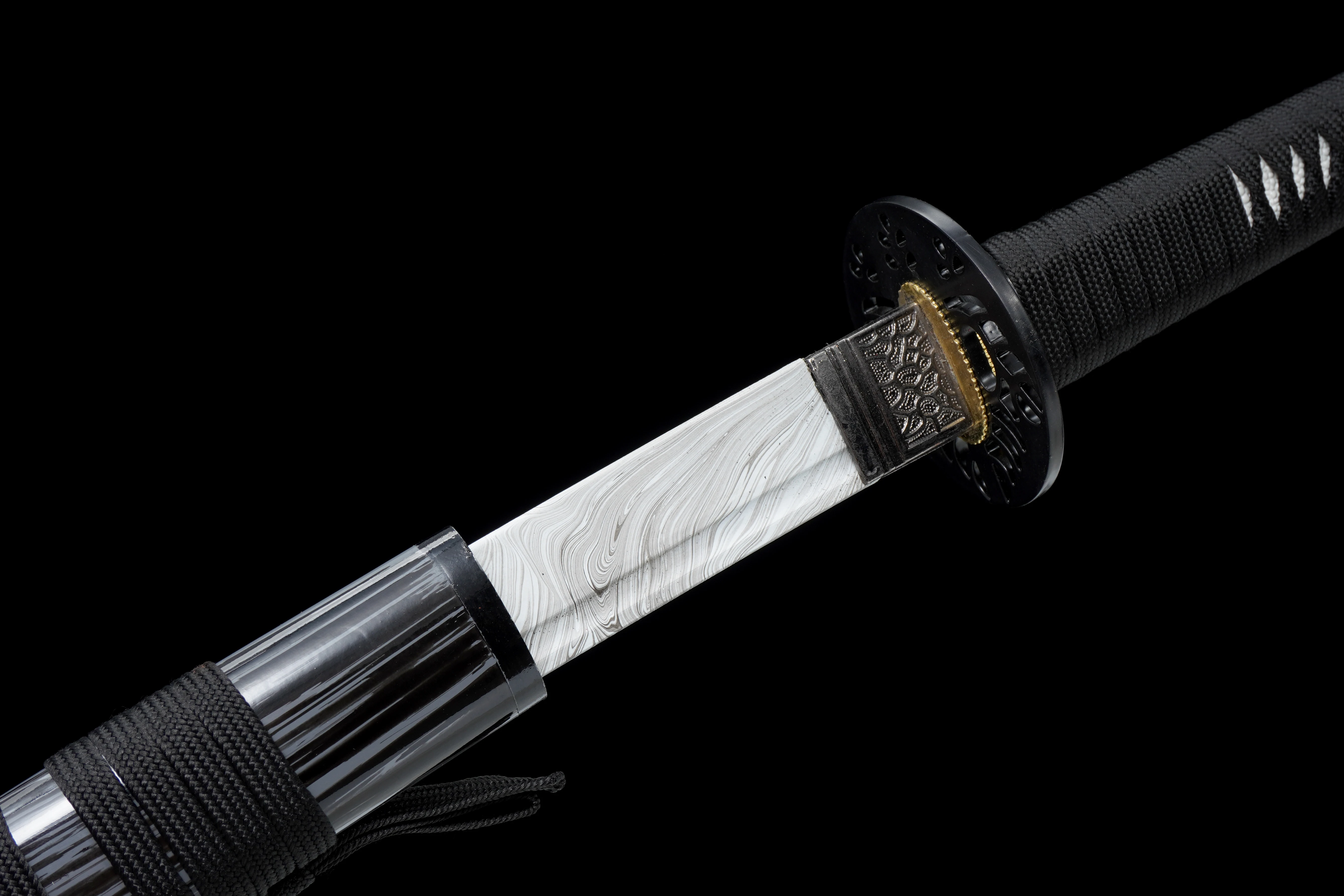 ABS plastic polypropylene high-hardness samurai sword, Japanese sword training sword, handcrafted samurai sword, anime Cosplay