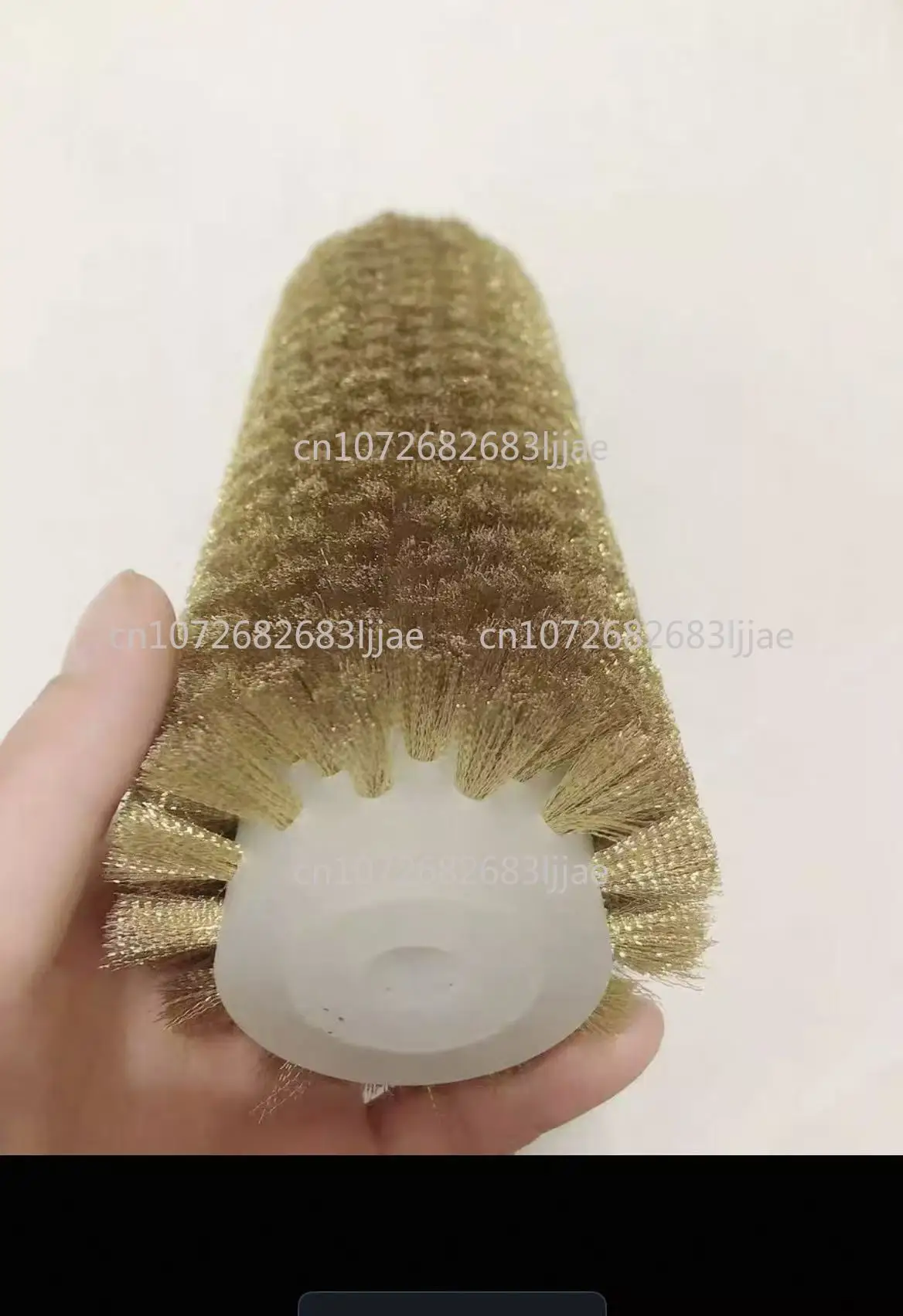 300mm Snowboard Electric Waxing Roller Polishing Brush with Nylon Horse Hair And Copper Wire