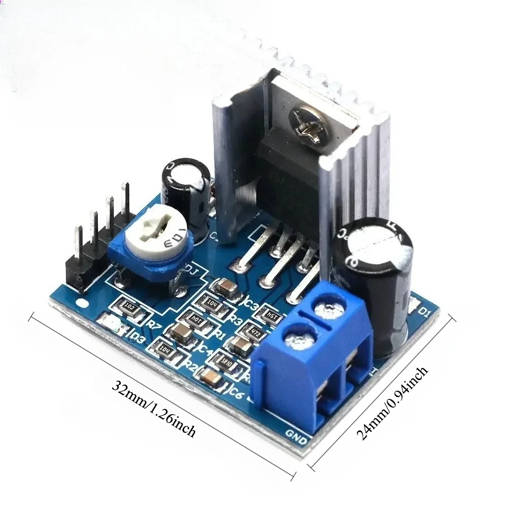 

5pcs TDA2030A Audio Amplifier Module Mono 18W Power Amp Board for DIY Speaker Arduino Project