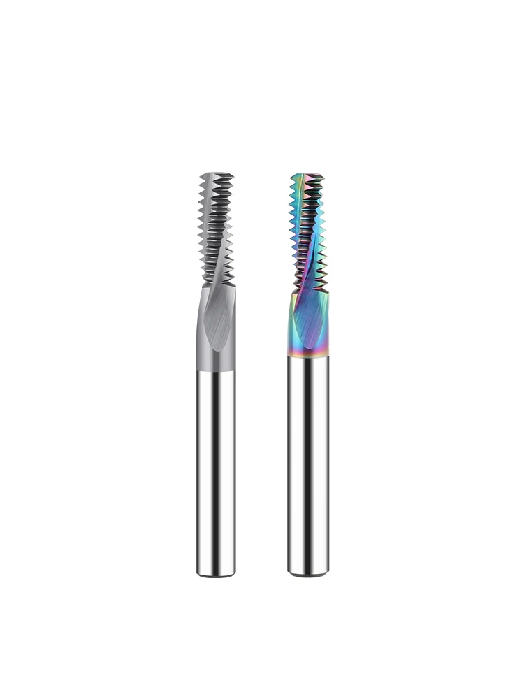 New DLC M1-M16 HRC65 full teeth Thread Milling Cutter Bit Aluminum Processing Tungsten Steel Alloy Thread mills