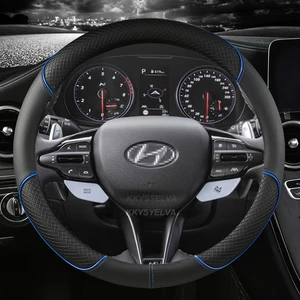 Car steering wheel cover, Auto Accessories, Hyundai i40, i30, i20, i10, ix35, ix25, tucson, accent, elantra, santa fe, crete, solaris, kona 8 Main Sales Valve Body I30 - №5