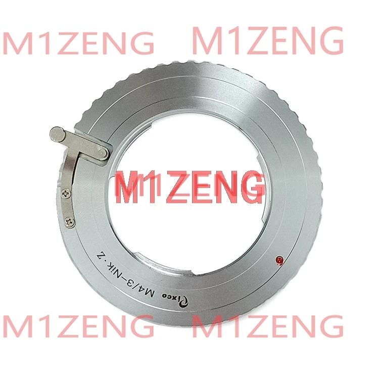 

Адаптерный кольцо-переходник m4/3-N/Z для объективов Olympus/Panasonic с креплением m4/3 на беззеркальные камеры Nikon Z Z5 Z6 Z7 Z6II Z7II Z50 с полнокадровой матрицей