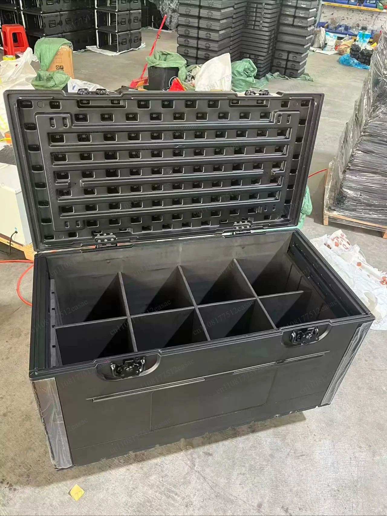 Flight box PE plastic large stage equipment unit aviation turnover line box spare parts box storage space