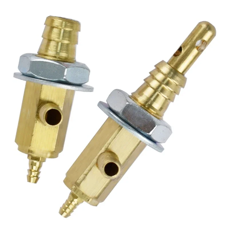 Dental Strong/Weak Suction Valve - Brass Spare Part for 6*4 Specification Tube | High Speed Dental Handpiece Accessories