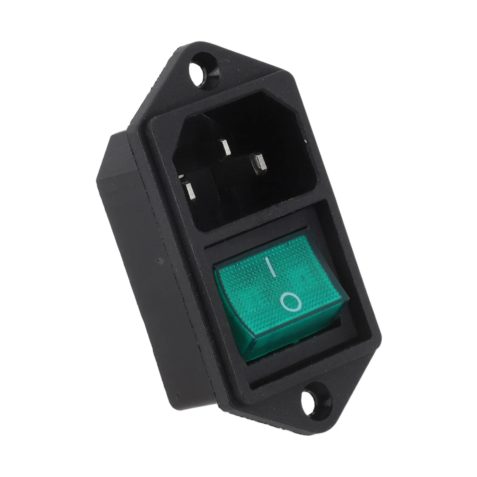 Easy To Locate 10A 250V Socket 3P 50HZ Socket 3-pin Socket 31x24 Mm Frame Dimension 50HZ Frequency For Appliances