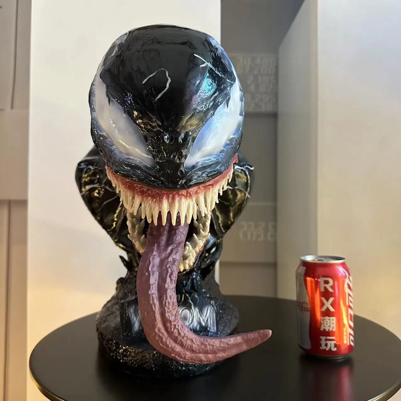 Spot Goods New Marvel's Lethal Guardian Venom 1/1 Bust Model Desktop Display For A Boyfriend's Birthday Present Gifts Toys In St