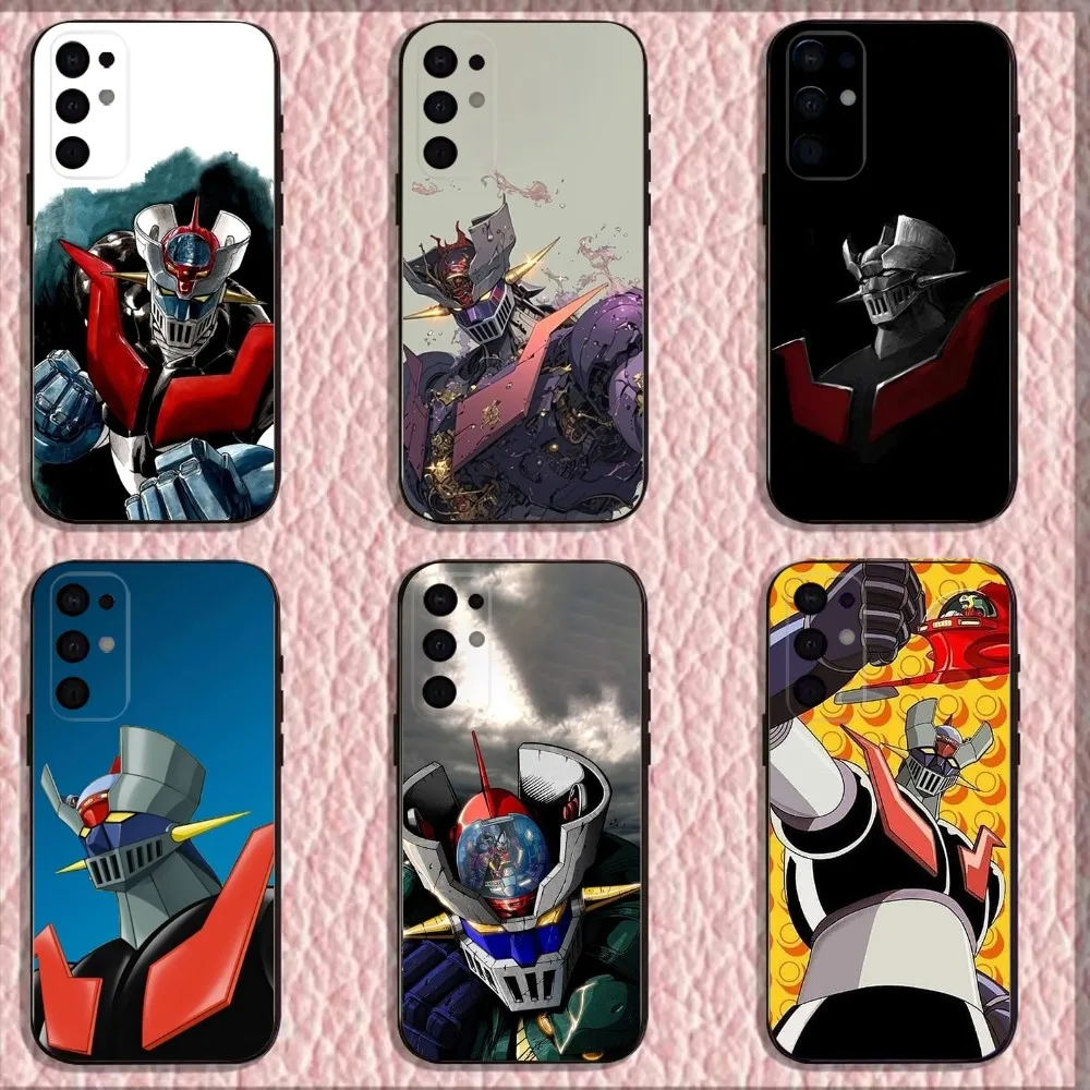 

M-Mazinger Z Robots Phone Case For Samsung S25,S24,S21,S22,S23,S30,Ultra,S20,Plus,Fe,Lite,Note,10,9,5G Black Cover