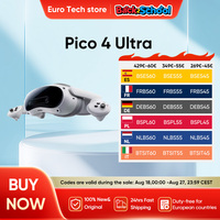 Pico 4 Ultra 3D Wireless VR Glasses 12+256GB Qualcomm Snapdragon XR2 Gen 2 90 Hz Display FOV105 Degrees 45W Fast Charging WIFI7