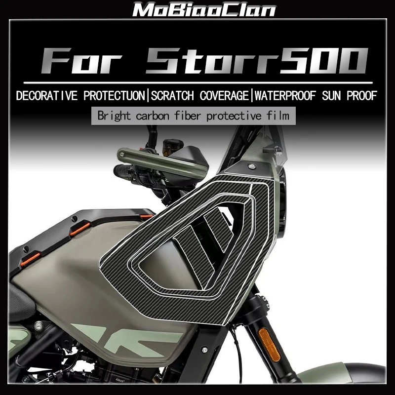 

Для GAOKIN Storr500 STORR 500 2024, мотоциклетная наклейка из углеродного волокна 6D, защитная пленка, наклейка на весь корпус, аксессуары