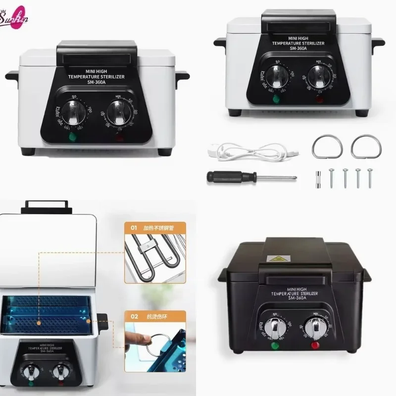 sterilisateur-a-haute-temperature-pour-outils-de-salon-boite-d'equipement-de-desinfection-portable
