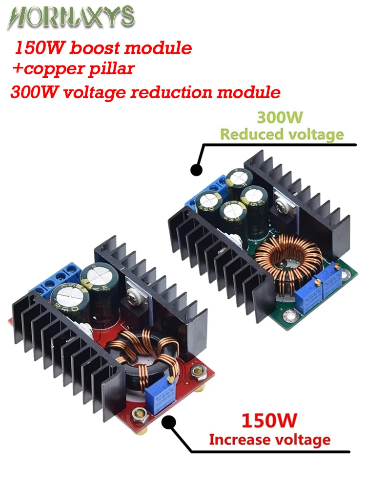 5/1 SZT. DC-DC 9A 300W 150W Konwerter Podwyższający Napięcie (Boost) / Konwerter Obniżający Napięcie (Buck) 5-40V Do 1.2-35V Moduł Zasilania Sterownik LED XL4016 — zdjęcie produktu 7