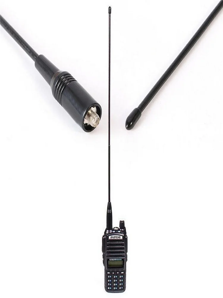 NA-771 Antenna SMA-femmina Dual Band 10W per Baofeng UV5R UV-82 SAUS