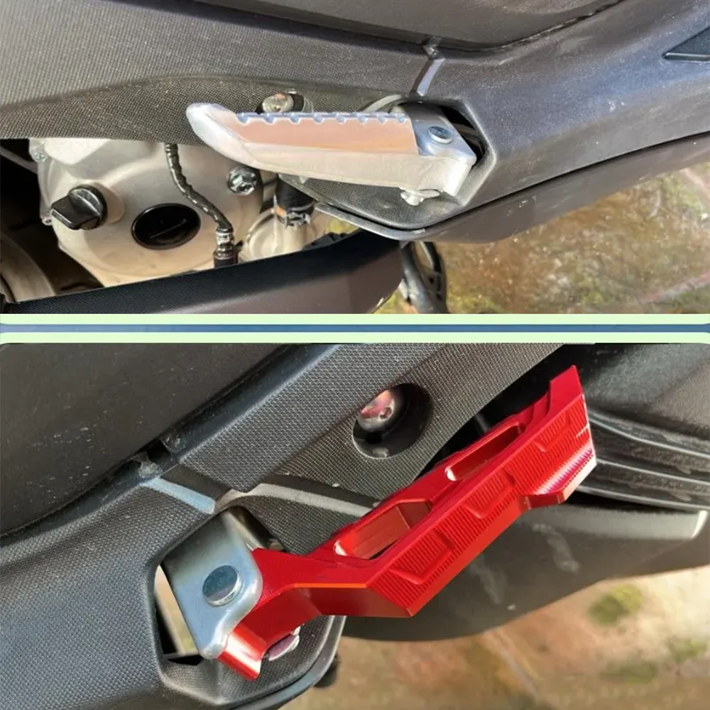 For Yamaha Tricity 300 155 125 Tricity300 Motorcycle Accessories Rear Passenger Footrest Footpegs Foot Pegs Rest Pedals Parts