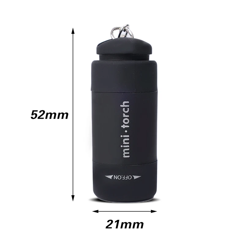 USB Mini Torch Light Portable Keychain Flashlights Led Rechargeable Pocket Waterproof Outdoor Hiking Camping Torch Lamp Lantern