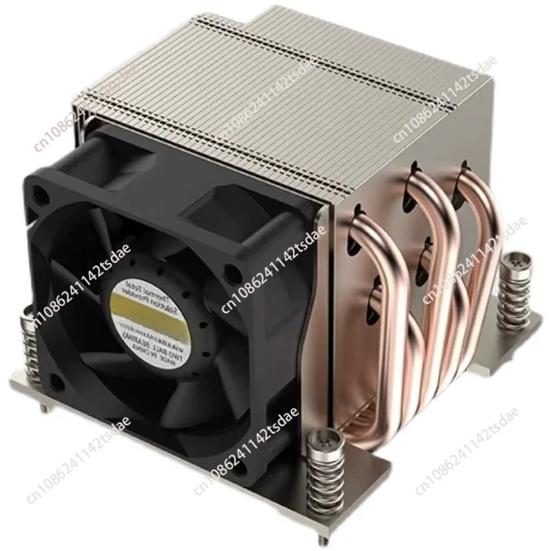 2U 1700 radiator 5 heat pipe high speed R67 temperature control copper pipe new 12th generation 13th generation CPU fan