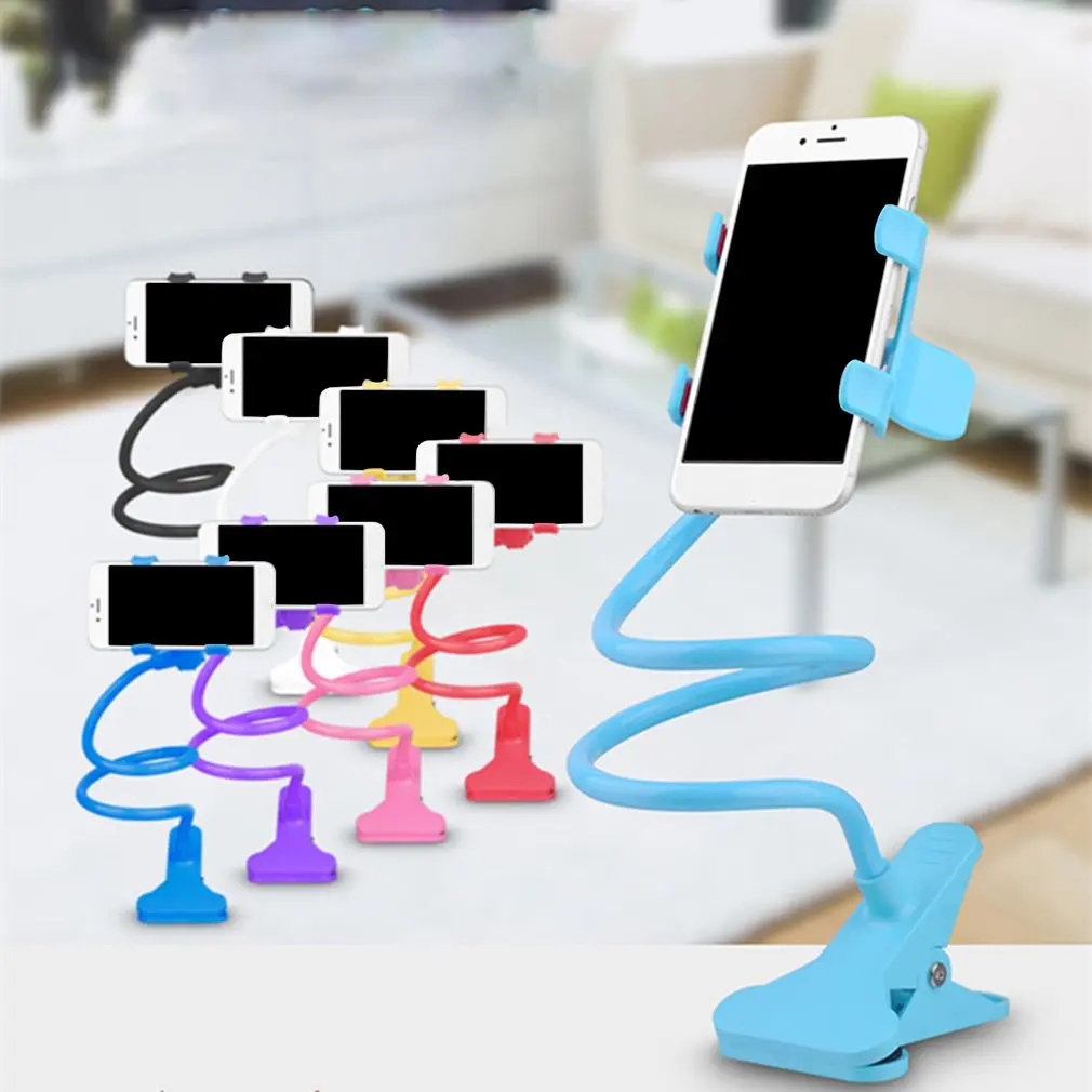 

360° Universal Lazy Phone Holder Creative Bracket Mobile Stand Clip Lazy Holder For Cell Phone Stand For Mobile Holder Bend