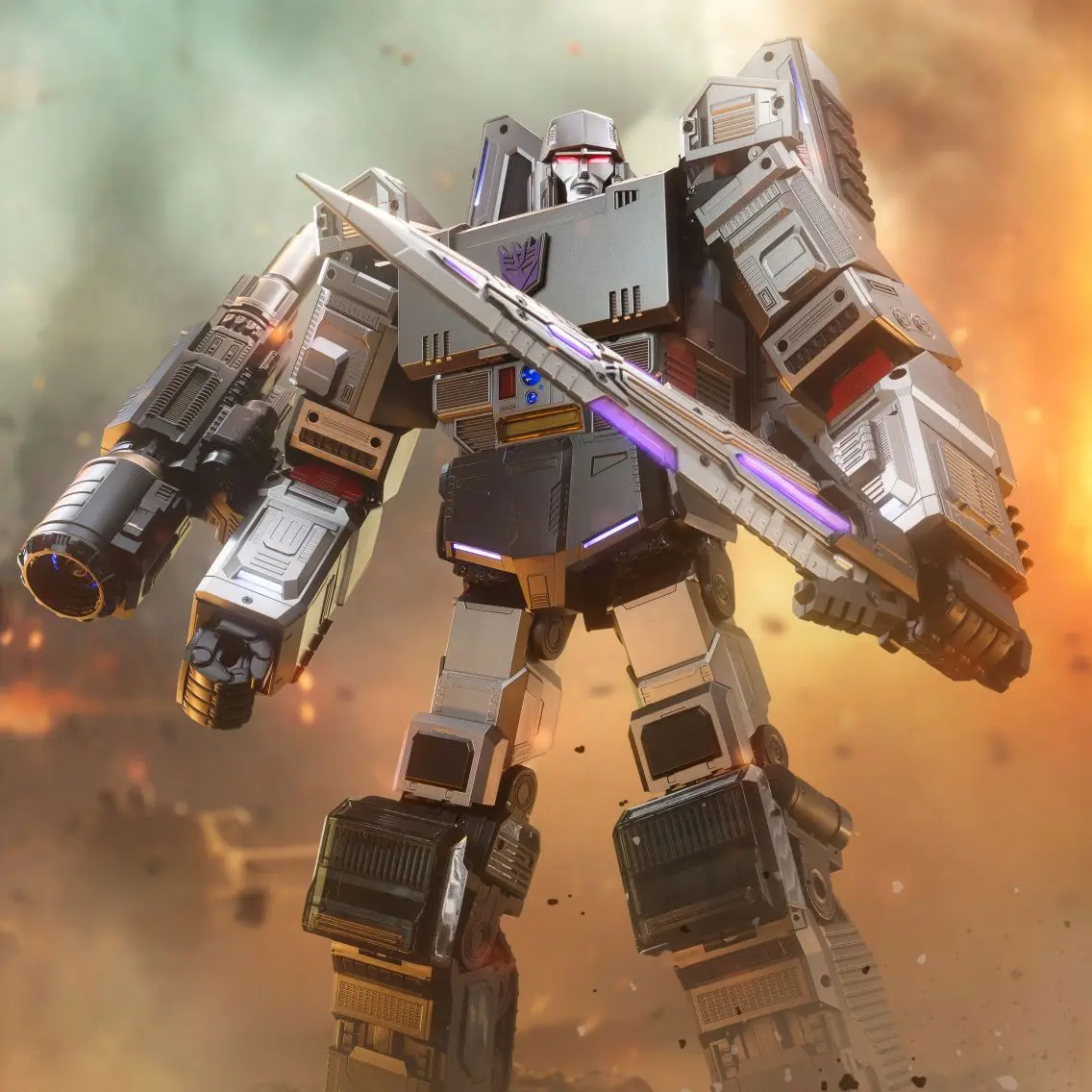 

[В наличии] Hasbro Трансформеры X Robosen Megatron G1 флагманские роботы, фигурки героев аниме, подарок на день рождения