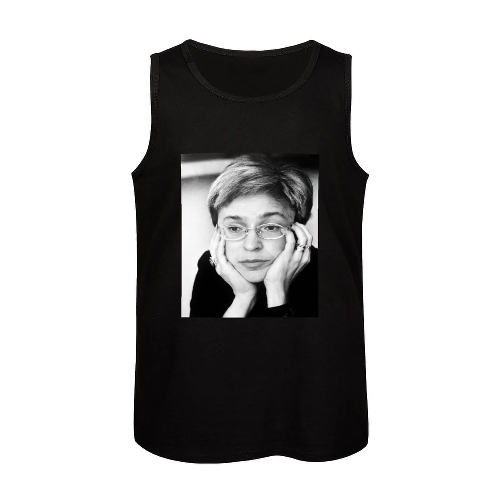 Anna Politkovskaya Tank Best Verkopende Producten Mannen Kleding Gym T Shirt Mannen Sportkleding Voor Mannen