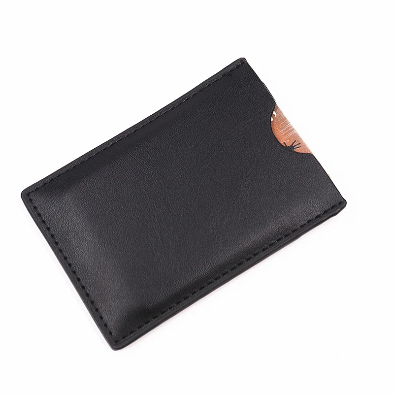 Custom Engraved Mens Batman Wallet Premium Soft Genuine Leather Superhero Mask ID Card Holder view 4