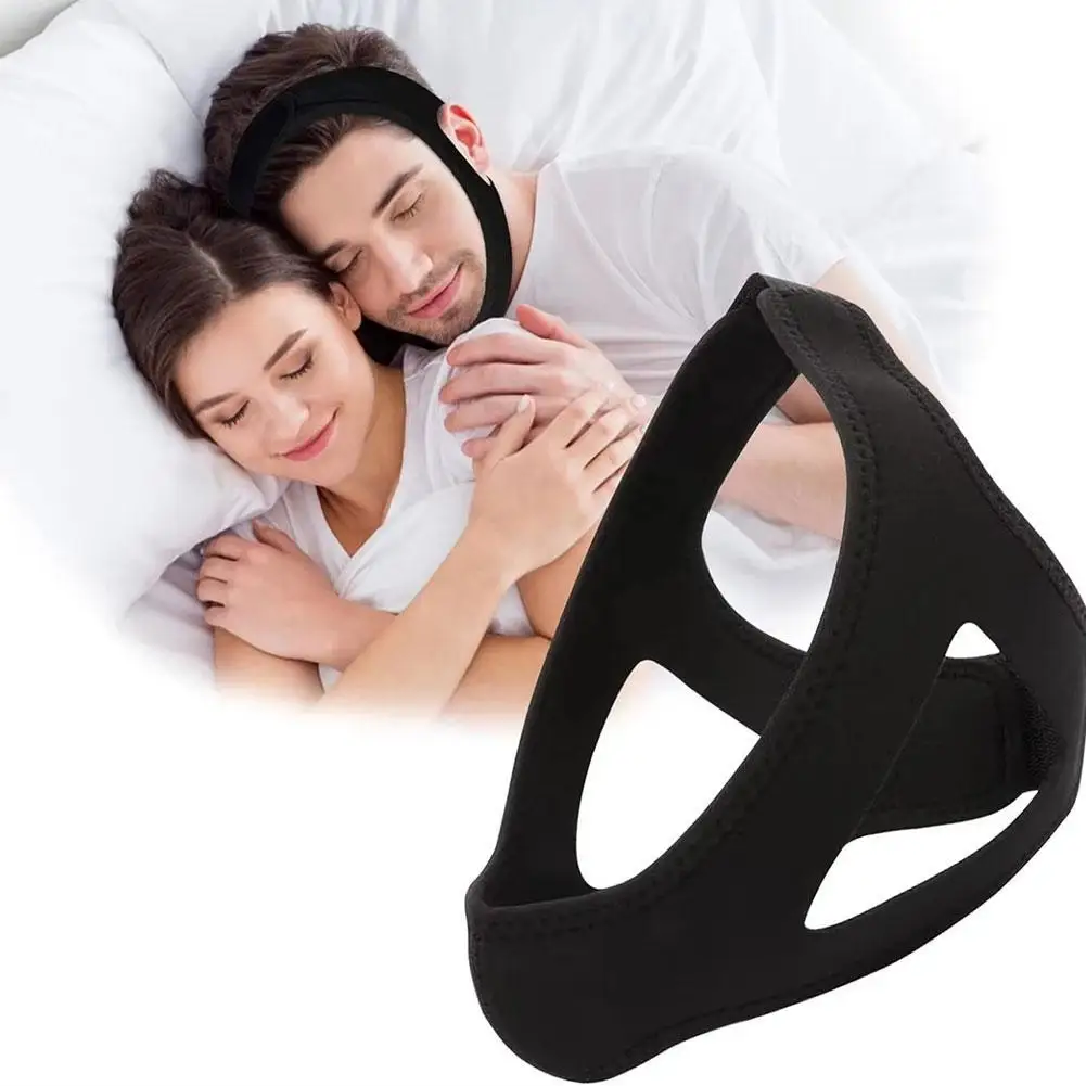 Anti Snore Belt Stop Snoring Chin Strap Woman Man Night Sleeping Support Aid Tools Snoring Protection Jaw Bandage Health Care