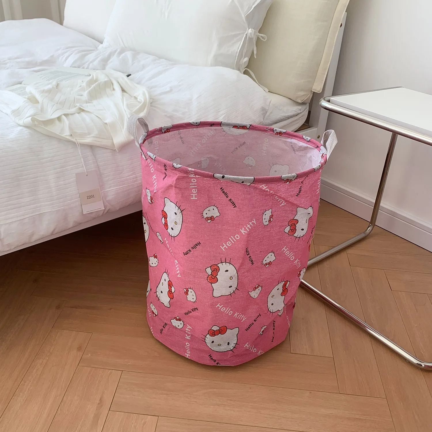 HelloKitty Cartoon Peripheral Home Storage Basket, Miscellaneous Storage, Essential for Home Use view 2