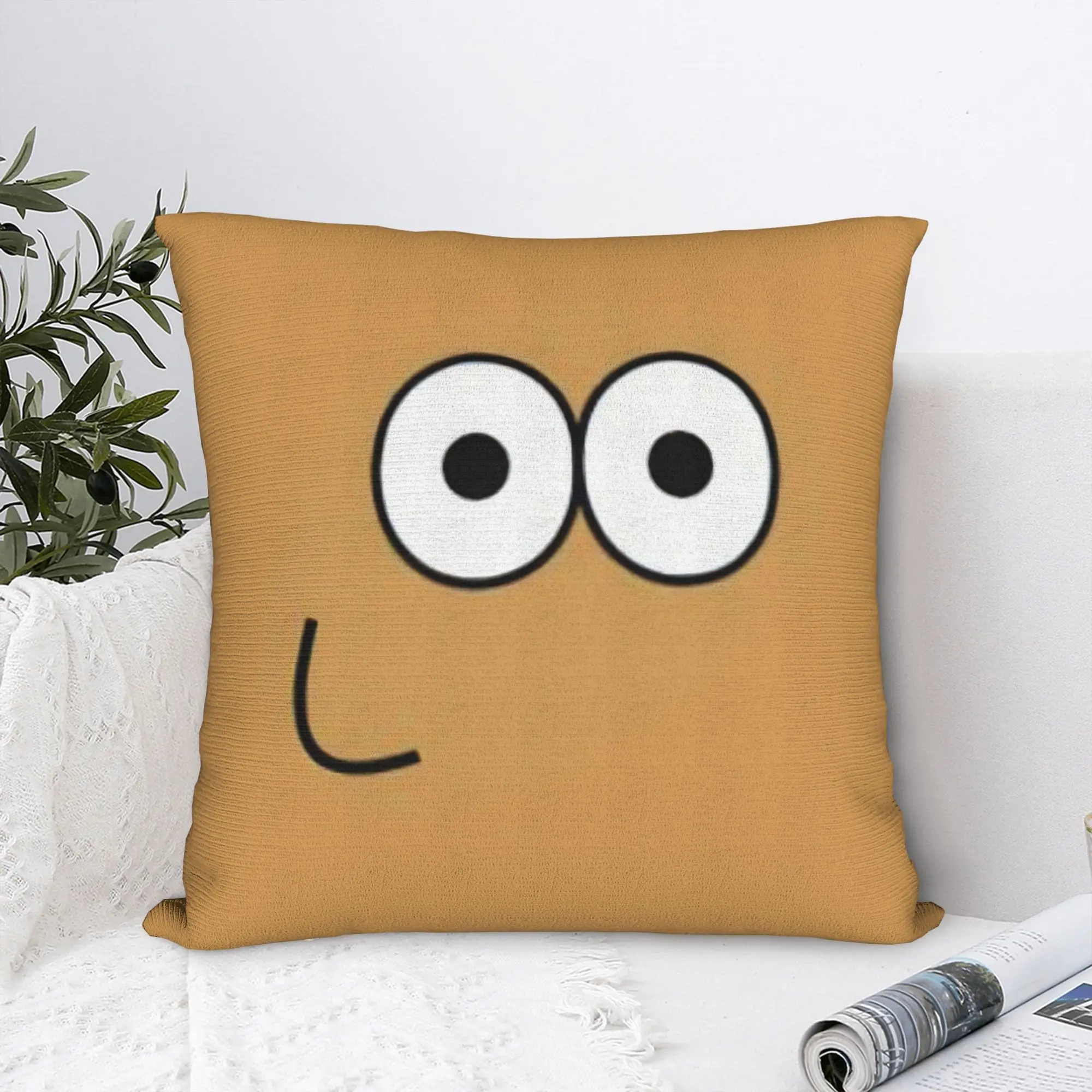 Printing Virtual-Alien Pet P-Pou Pillowcase Fabric Cushion Cover Gift Cartoon Game Pillow Case Cover Home Wholesale