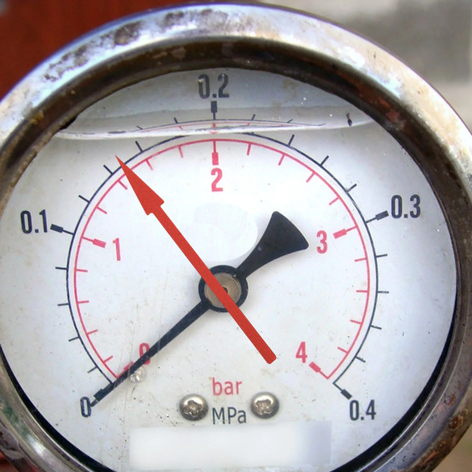 

100Pcs Pressure Gauge Arrow Stickers Waterproof Adhesive Reflective Instrument Panel Direction Indication Mark Stickers