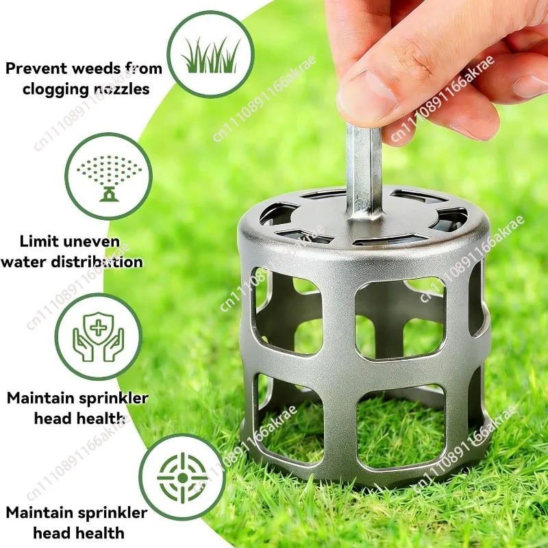 Stainless Steel Grass Sprinkler for Garden Lawn Trimmer Tool, Sprinkler Garden Excavation Hole Tool