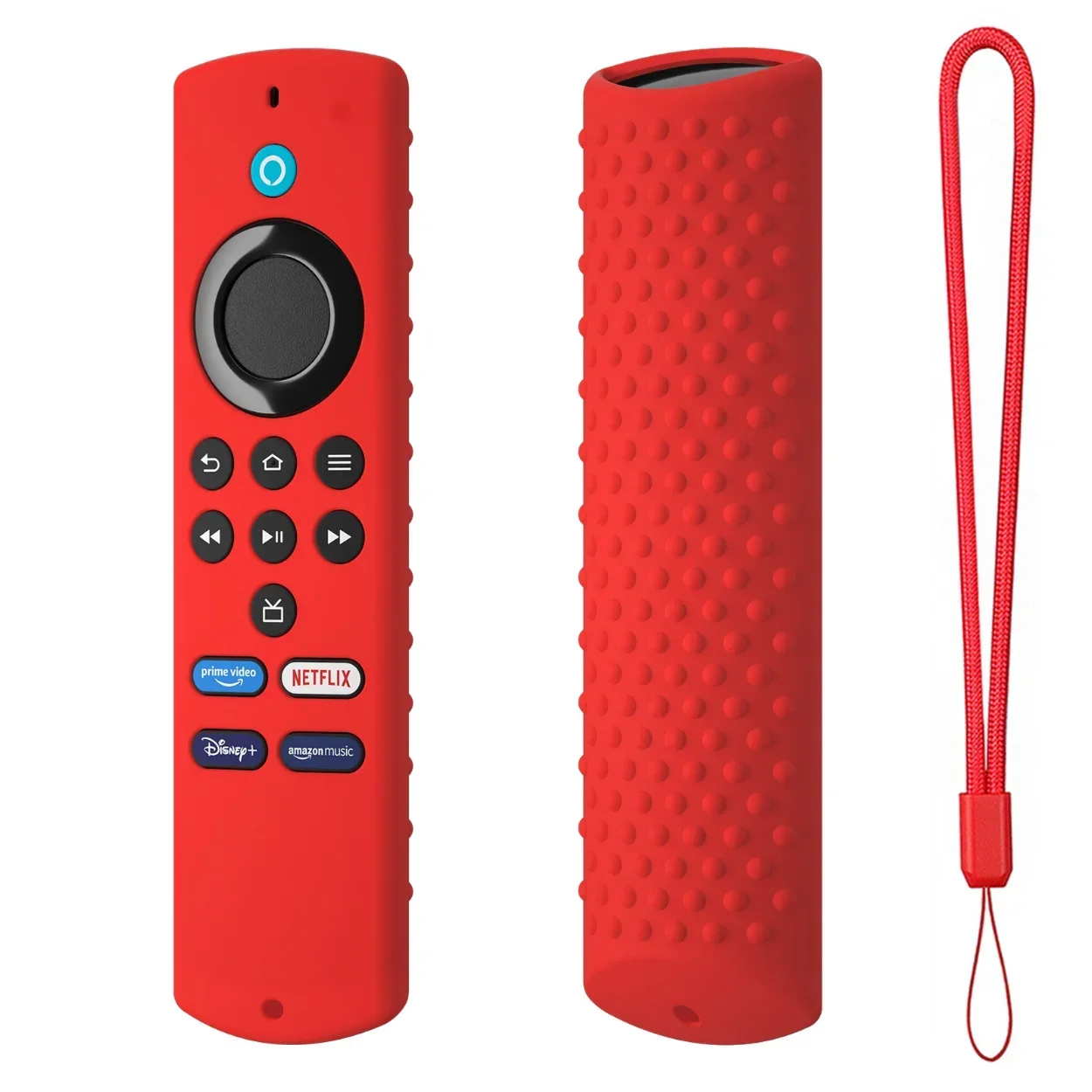 Silicone Case ForAmazon Fire-TV Stick Lite Remote Control Shockproof Anti-Slip Replacement Protective Cover Case  2021/2020