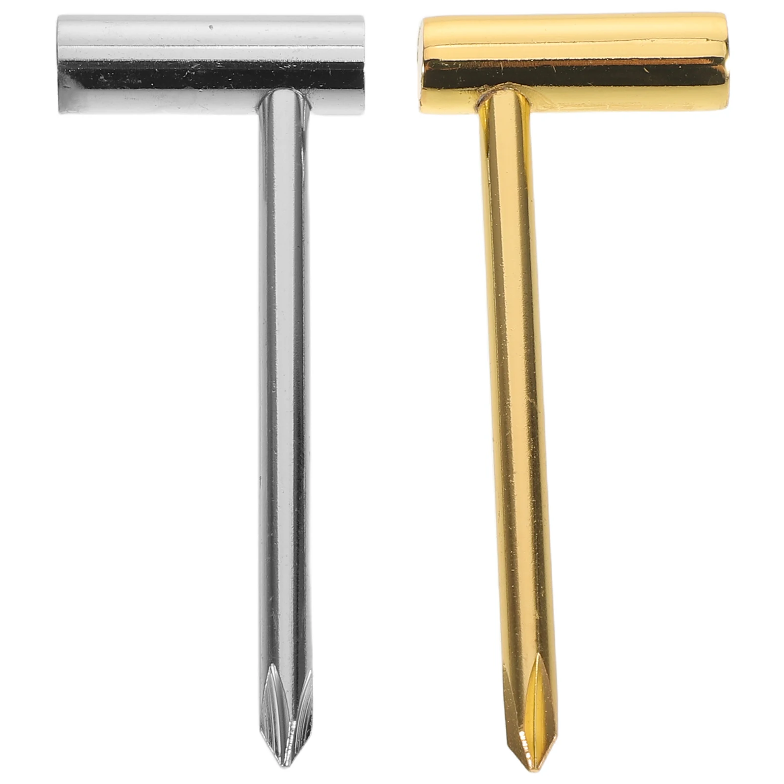 

2pcs Truss Rod Wrench 6.35Mm Gold Silver Adjustment Tool Improve String Action Enhance Playability Compatible Electric
