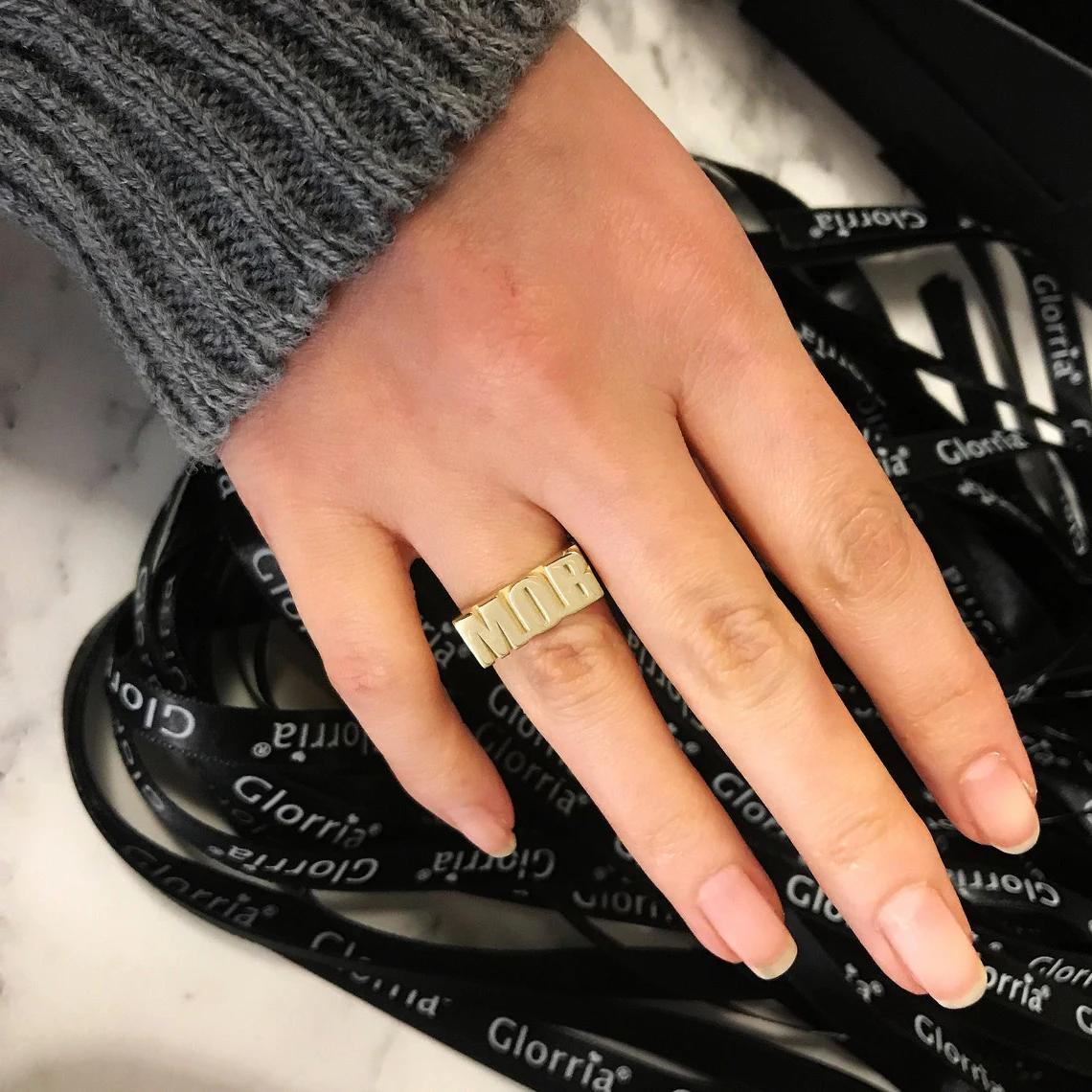 مخصص الذهب القوطية خواتم للرجال النساء الفولاذ المقاوم للصدأ اسم حلقة شخصية مكتنزة المفصل خواتم هدايا عيد ميلاد فاخرة