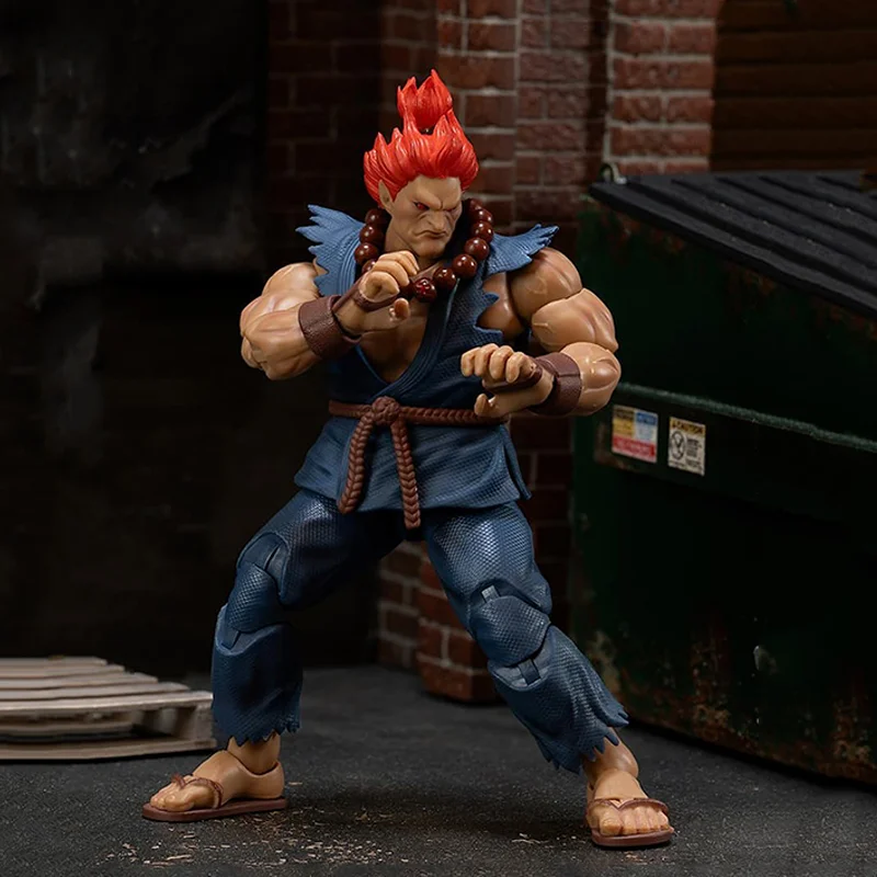 ฟิกเกอร์อนิเมะ จัดจำหน่ายล่วงหน้า ของแท้จาก Jada Street Fighter 2 กุ๊กิ อคุมะ ฟิกเกอร์เกม แอคชั่นฟิกเกอร์ ของเล่นสตรีทไฟท์เตอร์ ของสะสม ของขวัญ