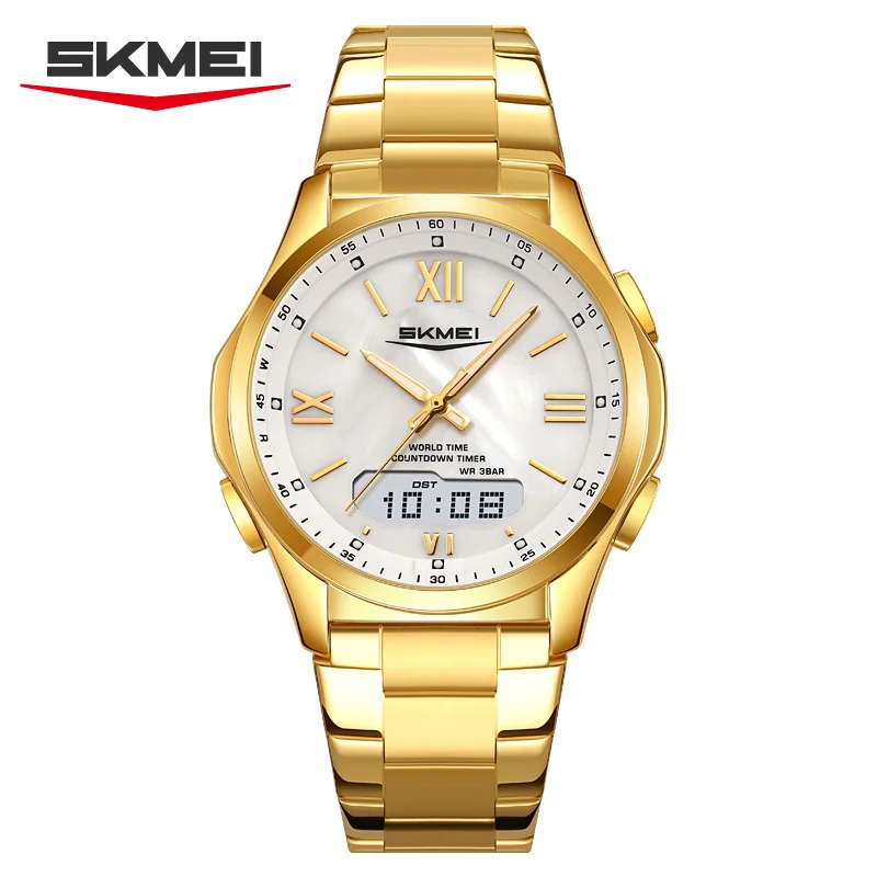gold white