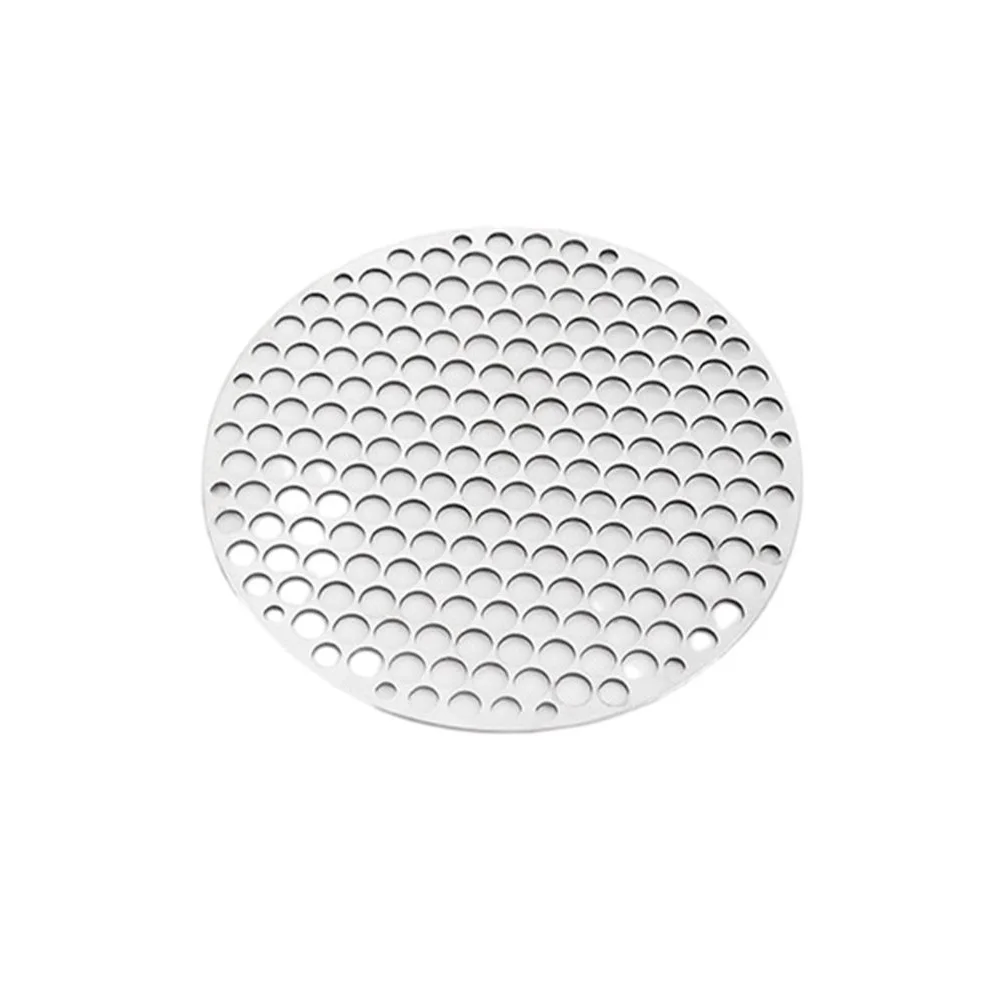 1pc Cooking Tea Around The Stove Stainless Steel Barbecue Mesh Carbon Grill Mesh Replacement Parts 18cm,20cm,22cm,24cm,26cm,28cm