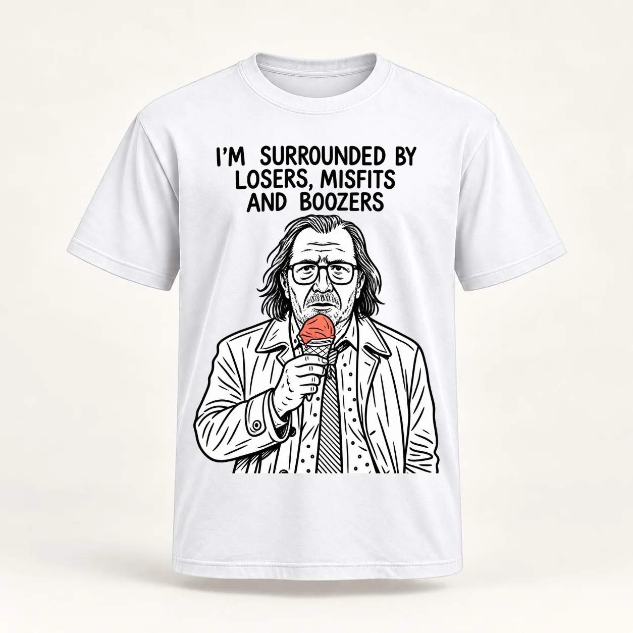 Gary Oldman (slow Horses) Classic T-Shirt t shirts with prints man t shirt graphic graphic t shirts for man T-Shirt