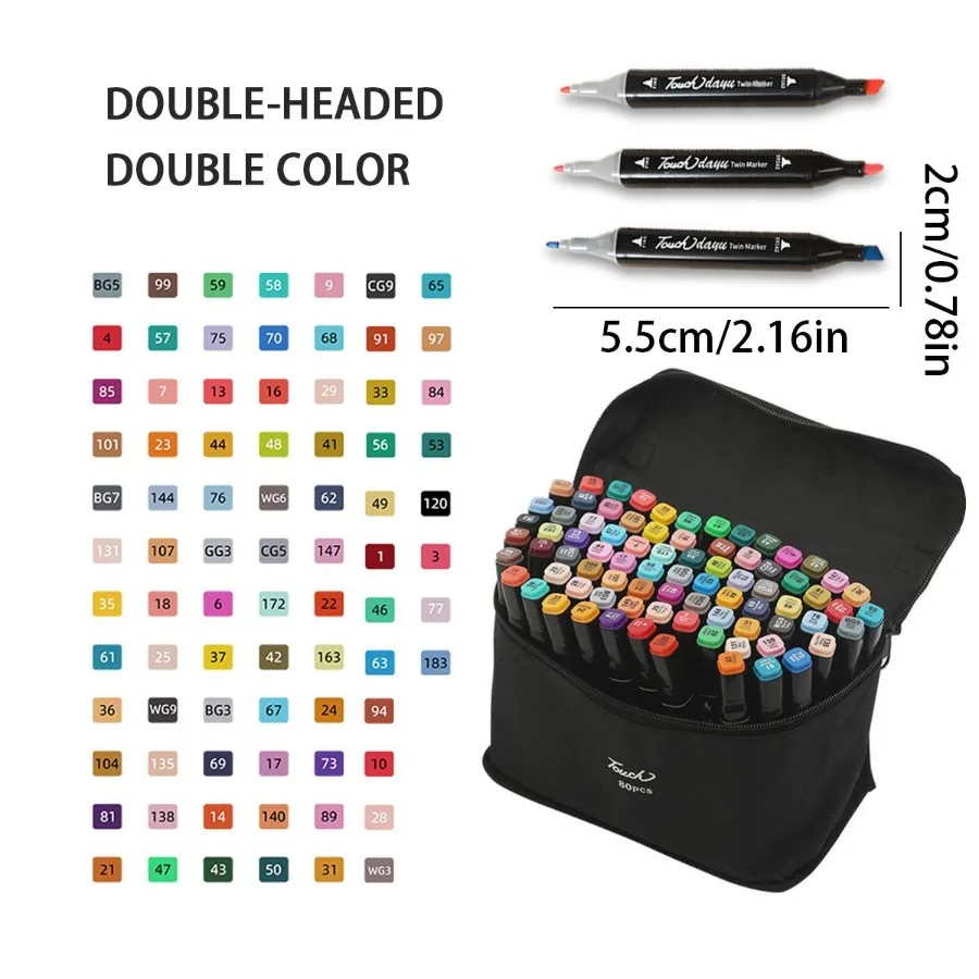 Zestaw żywych markerów, łatwe identyfikowanie kolorów, idealny do świątecznych dekoracji artystycznych i kreatywnych zabawek na Halloween, najlepsze artykuły plastyczne dla dzieci