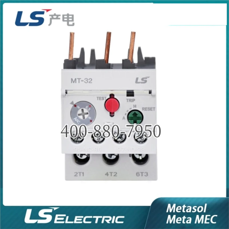 

LS Official genuine Thermal Overload Relay MT-32 0.14/0.21/0.33/0.52/0.82/1.3/2.1/3.3/5/6.5/7.5/8.5/11A 3H