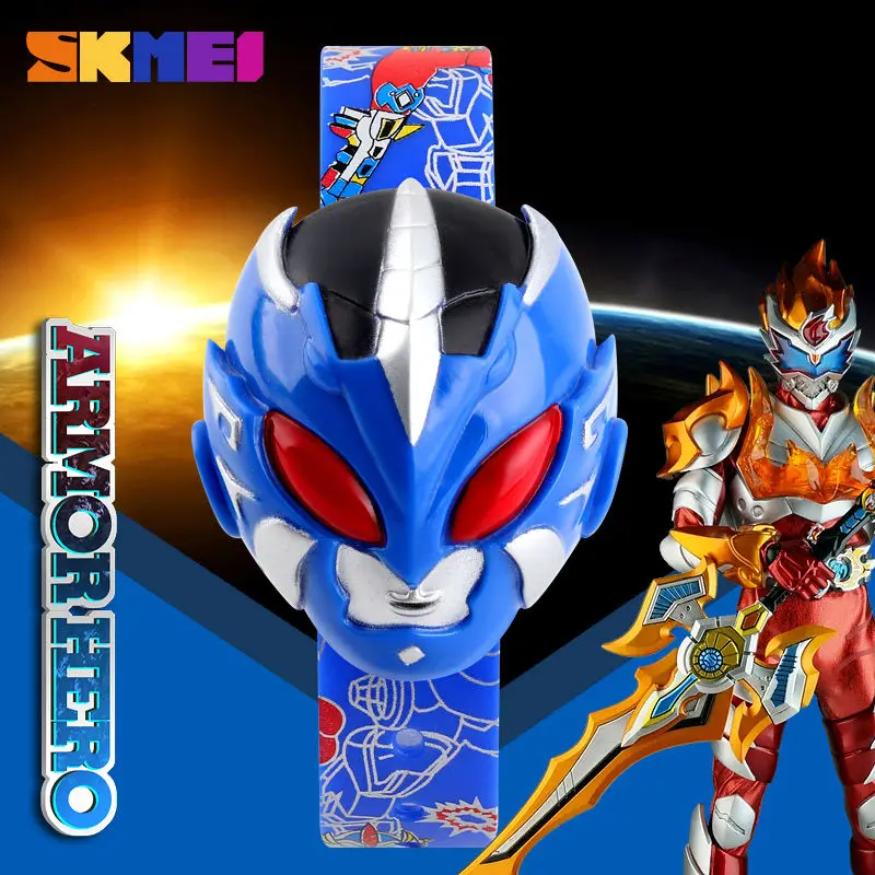 SKMEI personalità Cool orologi per bambini orologio digitale creativo per bambini data ora ragazza ragazzi cartone animato giocattolo orologio da polso Montre Garcon