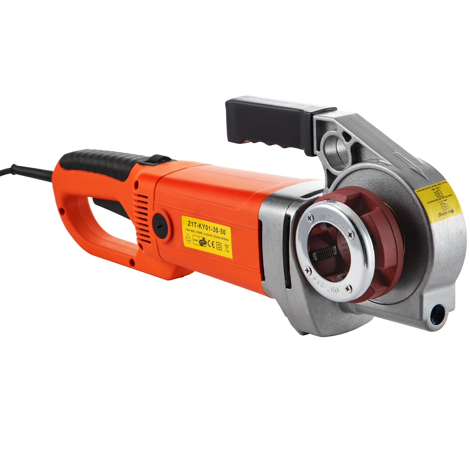 SucceBuy 2300W Electric Pipe Threader Handheld Household Galvanized Iron Pipe Sleeve Machine Industrial Threading Tool with 4Die