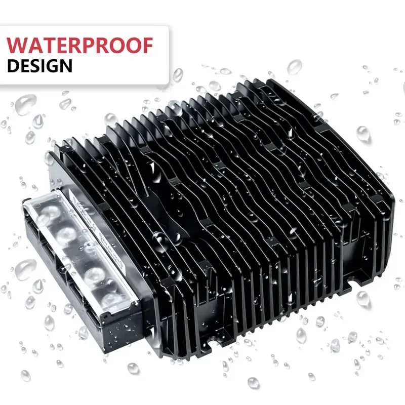 1500W High-Power Buck Boost Converter DC10-60V to 12V 24V 28V 48V Step up Down Waterproof Transformer with RS485 Switch