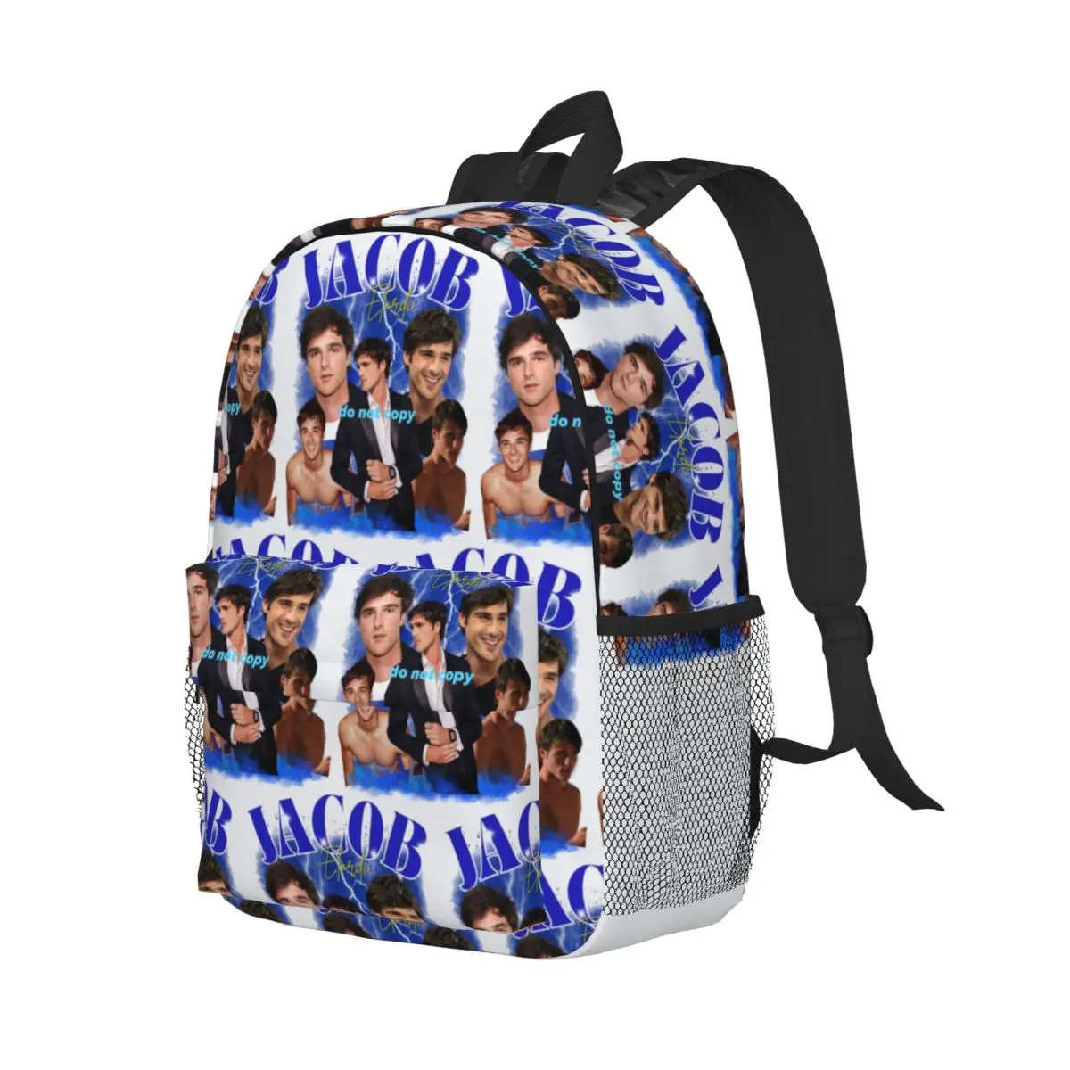 Jacob Elordi Australian Actor Rucksack für Studenten, Jungen, Mädchen, Büchertasche, für Männer und Frauen, Schultasche, Laptop-Umhängetaschen